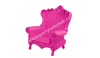 Queen of Love chair Fuchsia pink