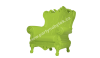 Queen of Love chair Lime green